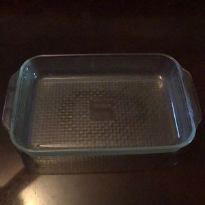 RARE Vintage VTG Pyrex Basket Weave 9 x 13 baking dish